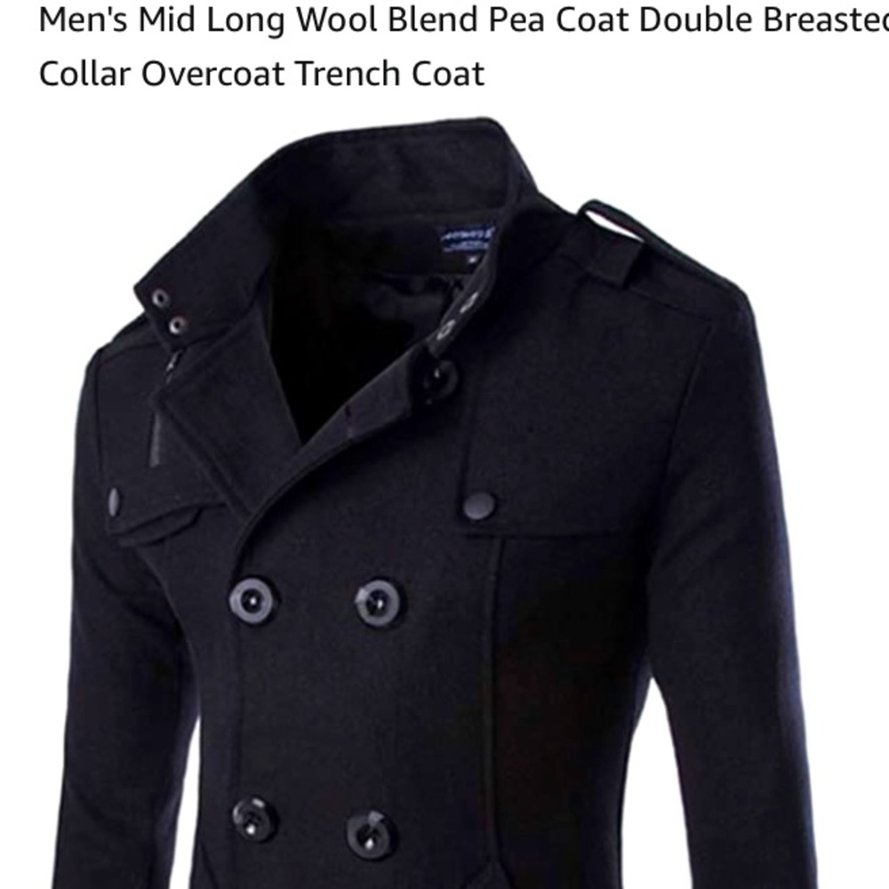 Men’s pea coat